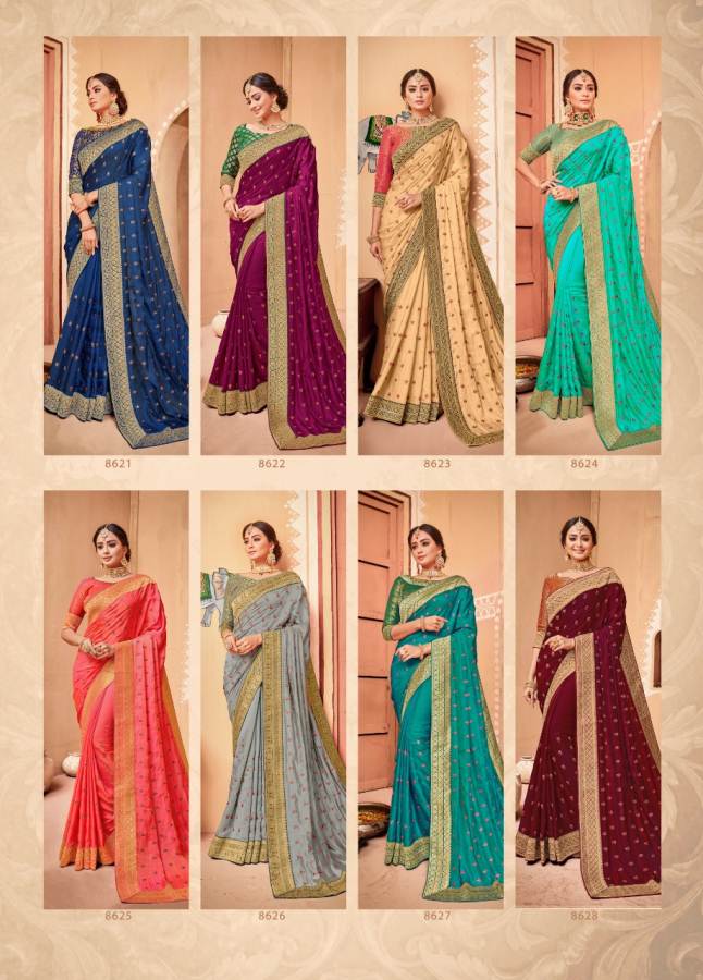 Shangrila By Kalyani Soft Silk Heavy Border Worked Sarees Catalogue