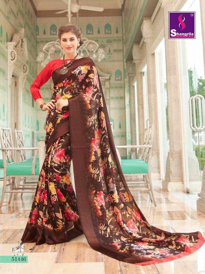 Shangrila By Kanishka Of Linen Cottton Saree Catalogue