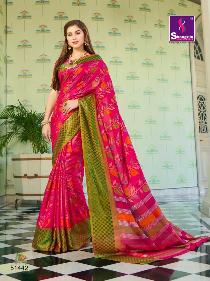 Shangrila By Madhushree Rich Collection Of Silk Saree