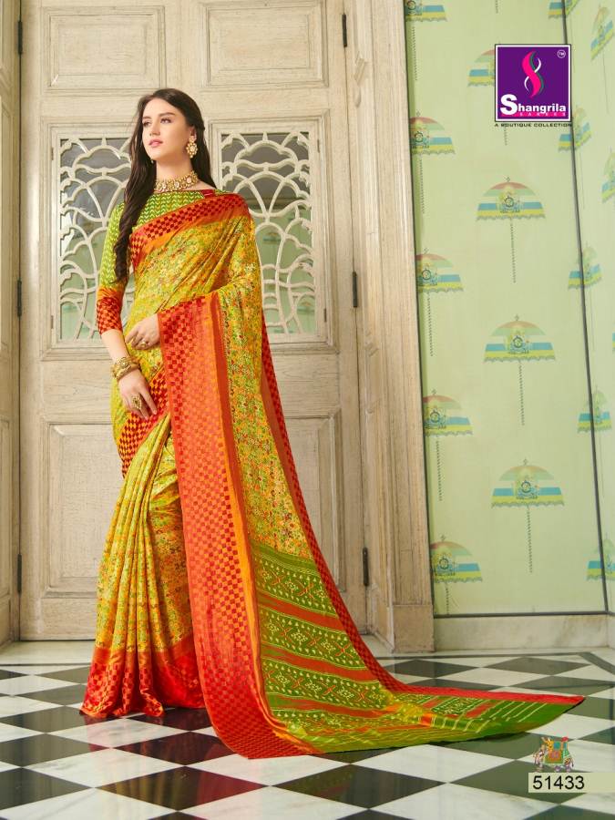 Shangrila By Madhushree Rich Collection Of Silk Saree