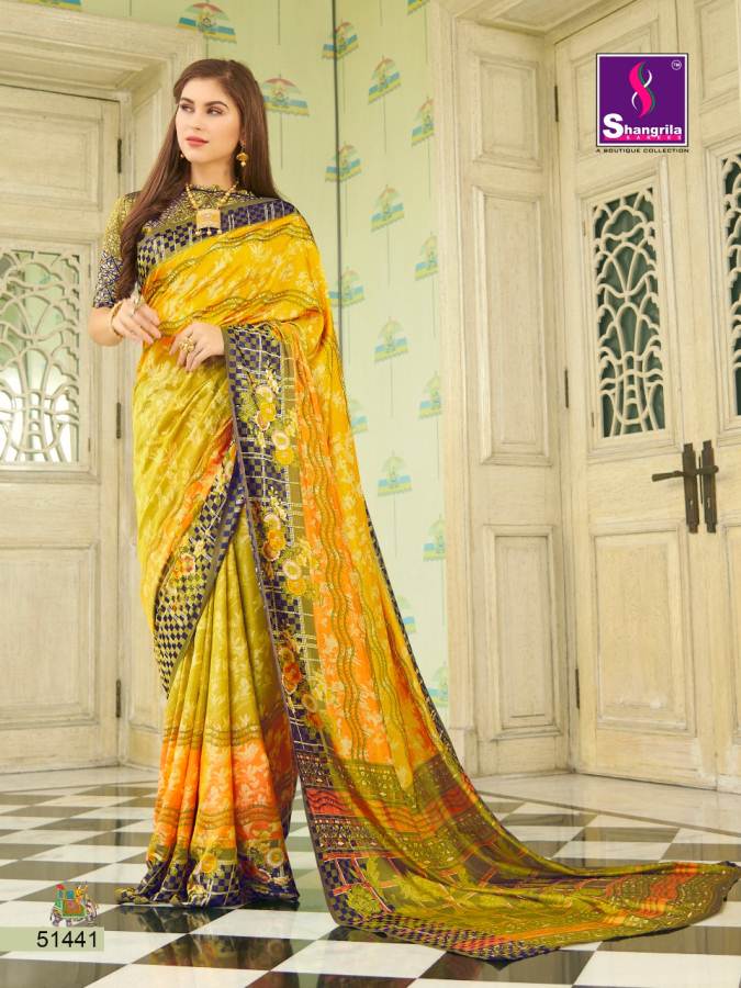 Shangrila By Madhushree Rich Collection Of Silk Saree