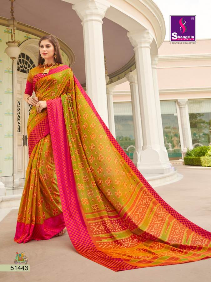 Shangrila By Madhushree Rich Collection Of Silk Saree