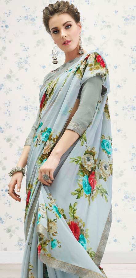 Shangrila By Nirvana Vol 4 Exclusive Floral Prints Sarees Collection