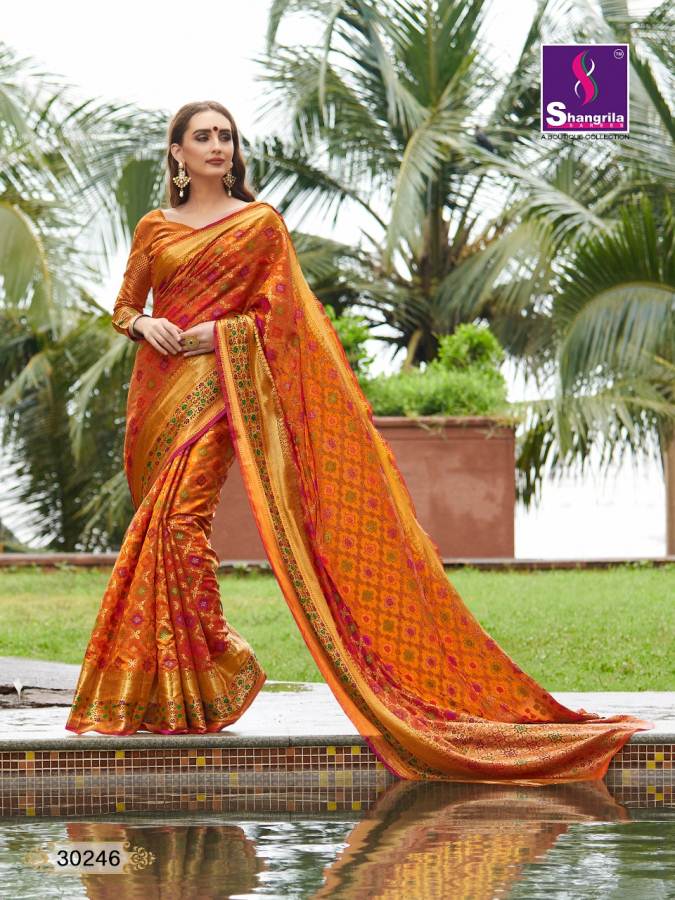 Shangrila By Raagsutra Silk Wedding Wear Silk Saree Catalogue