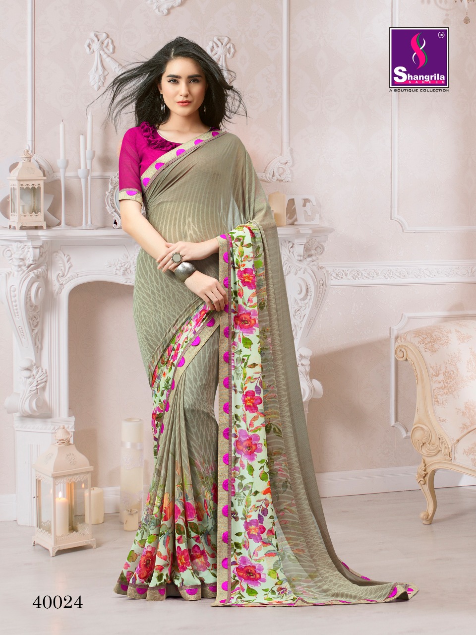 Shangrila Present Inox Vol 8 Fancy Printed Saree Catalogue.