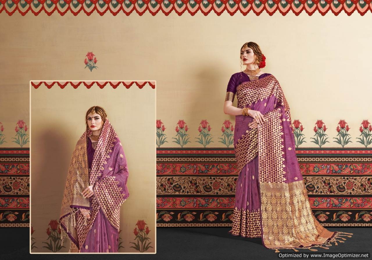 Ynf By Kranti Silk Linen Art Silk Sarees Collection