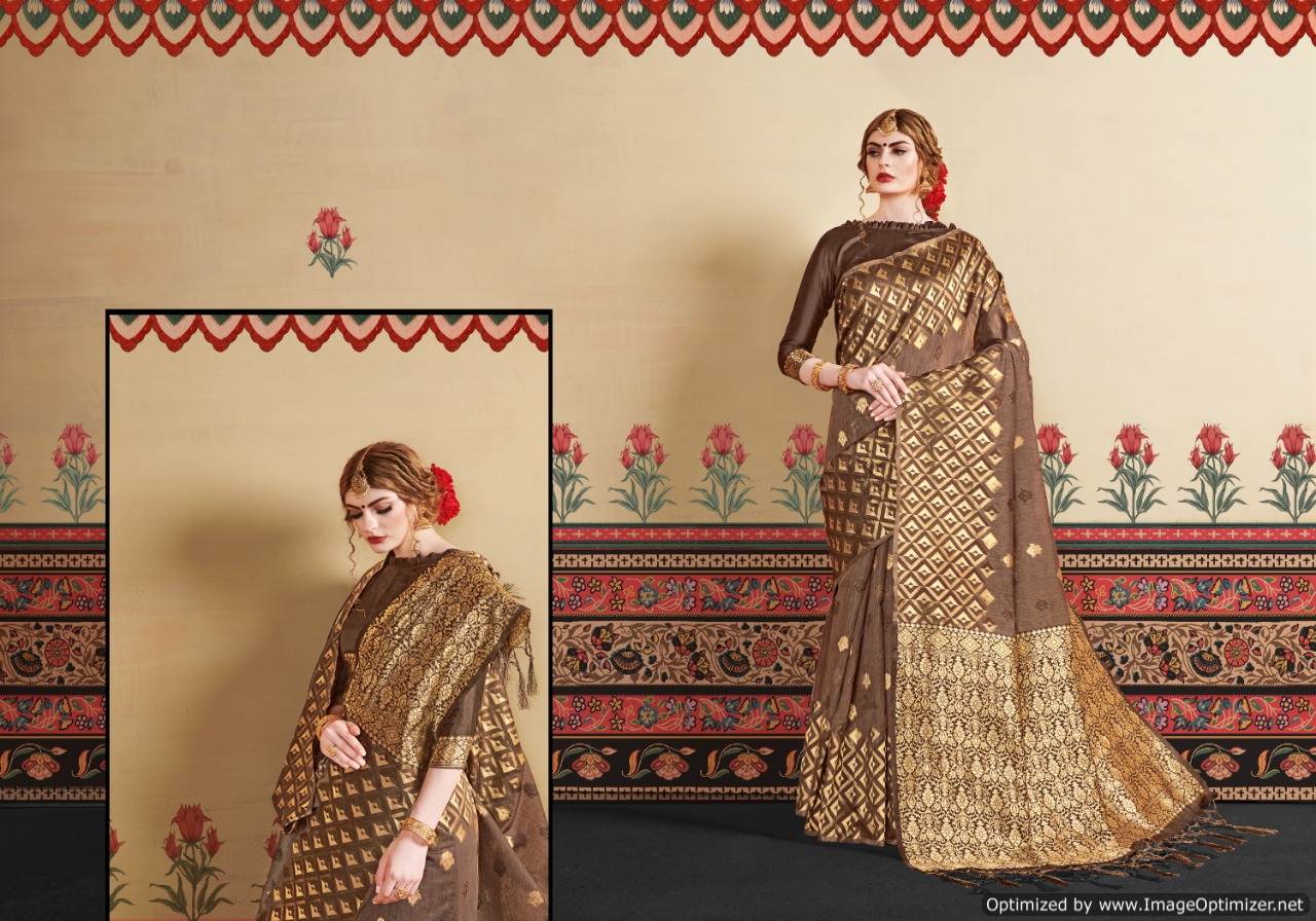 Ynf By Kranti Silk Linen Art Silk Sarees Collection