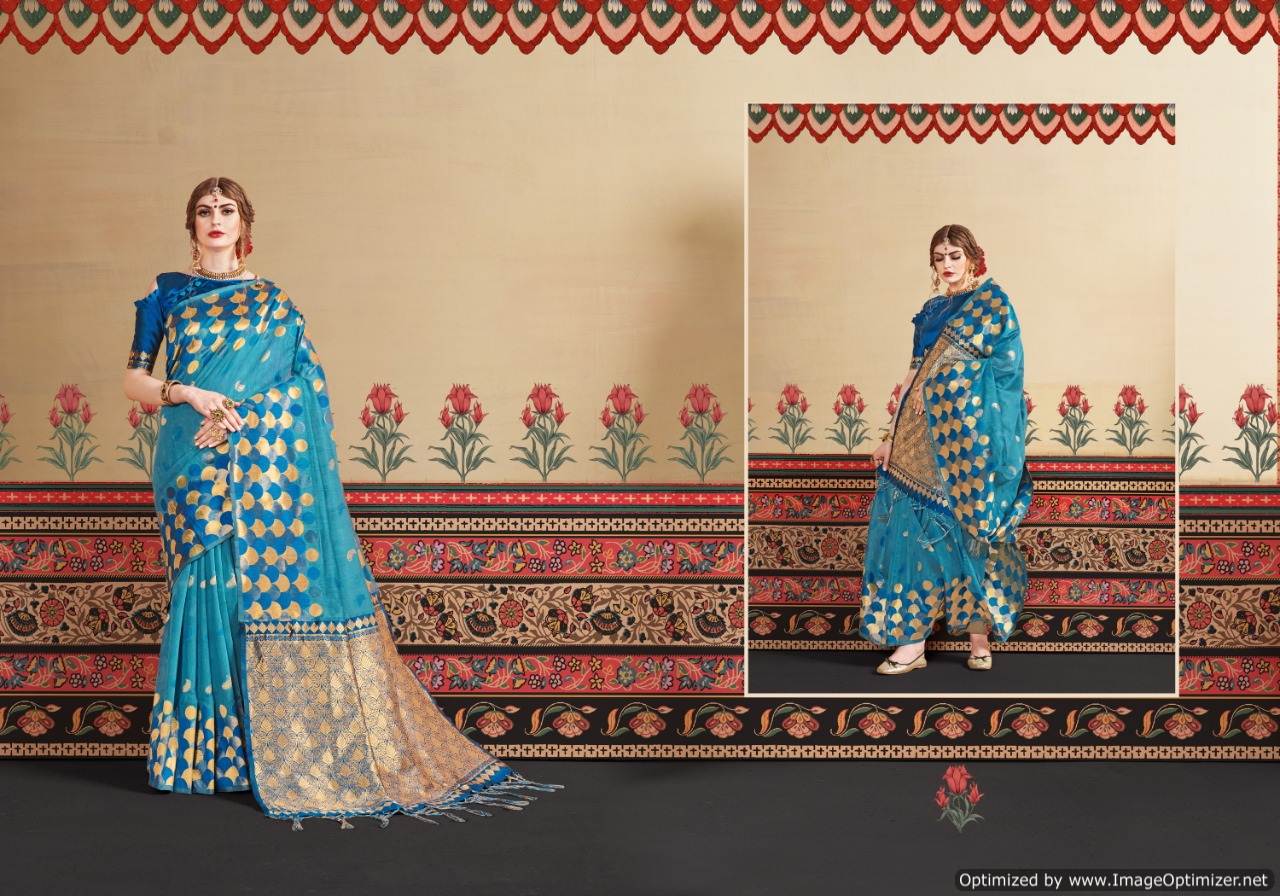 Ynf By Kranti Silk Linen Art Silk Sarees Collection