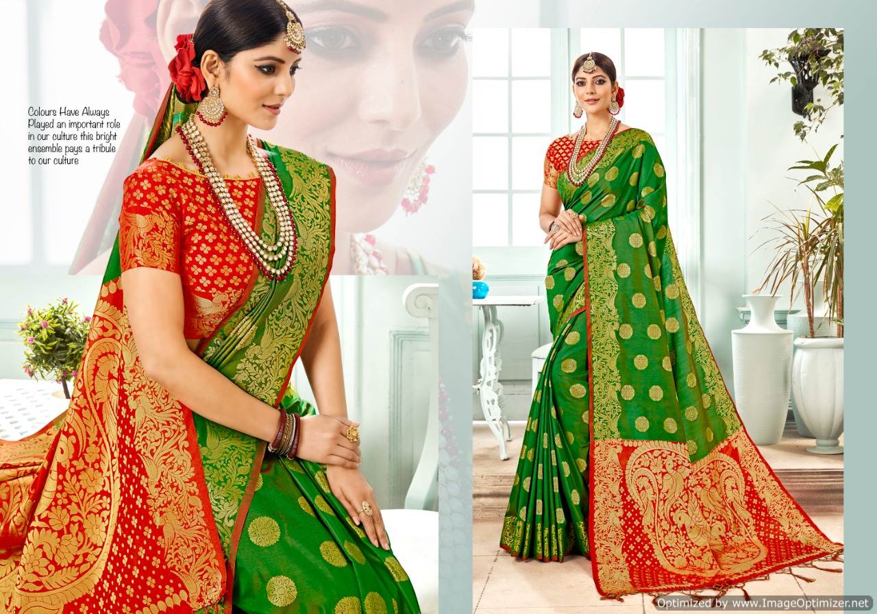 Ynf Present Keshvi Silk Banarasi Art Silk Sarees Collection