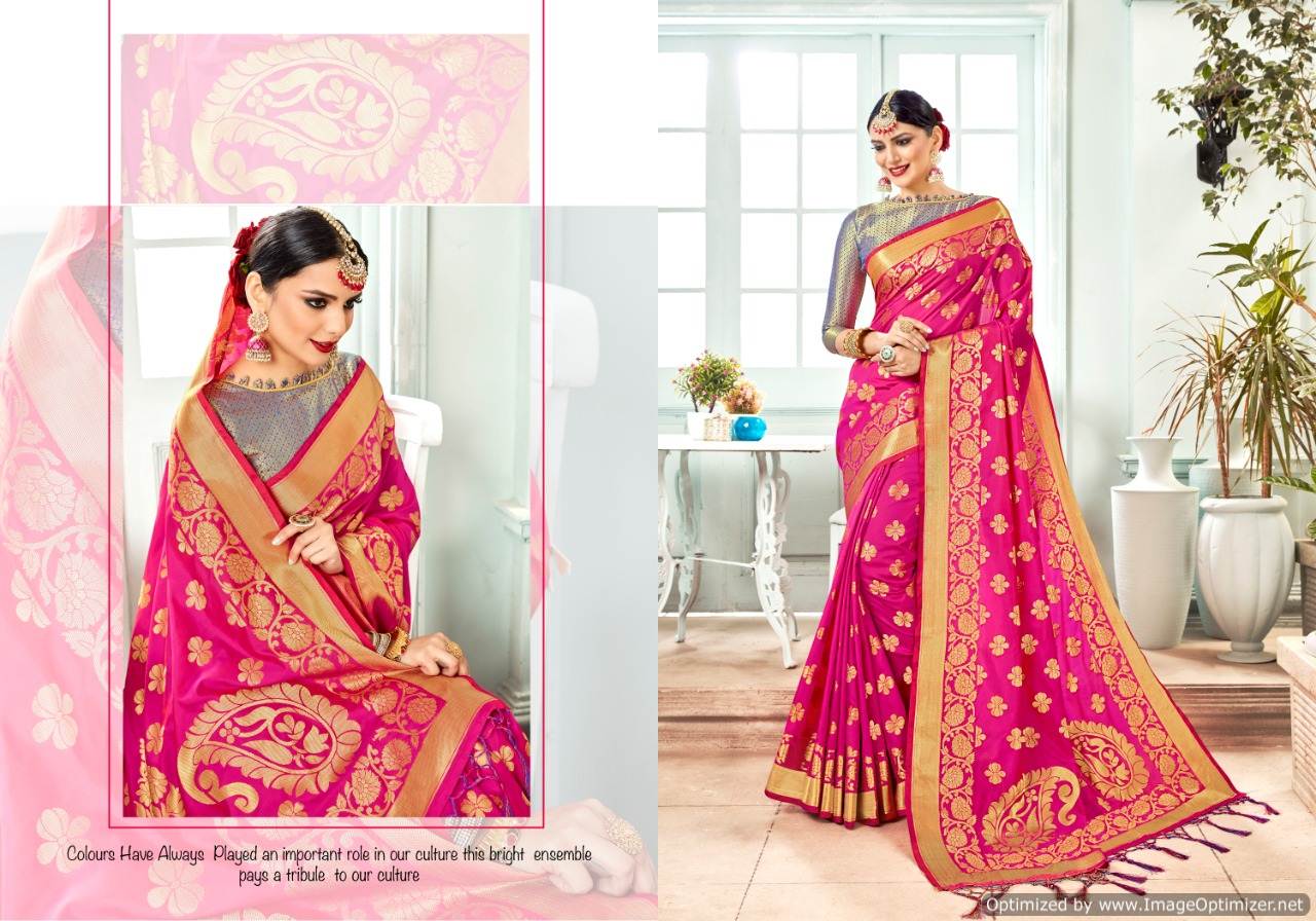 Ynf Present Keshvi Silk Banarasi Art Silk Sarees Collection
