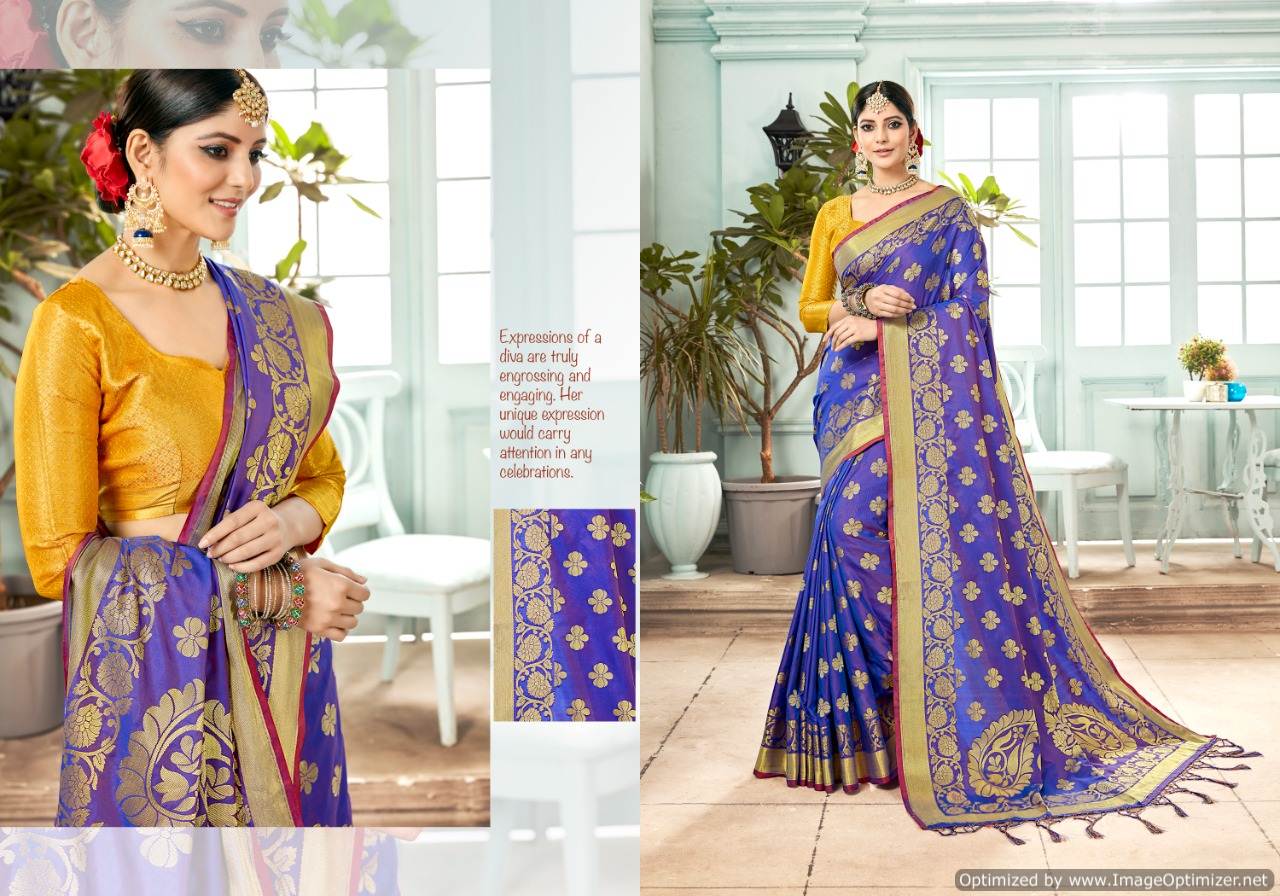 Ynf Present Keshvi Silk Banarasi Art Silk Sarees Collection