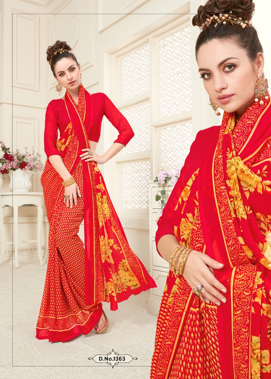 Haytee By Splash Vol 85 Heavy Dani Printed Saree Collection