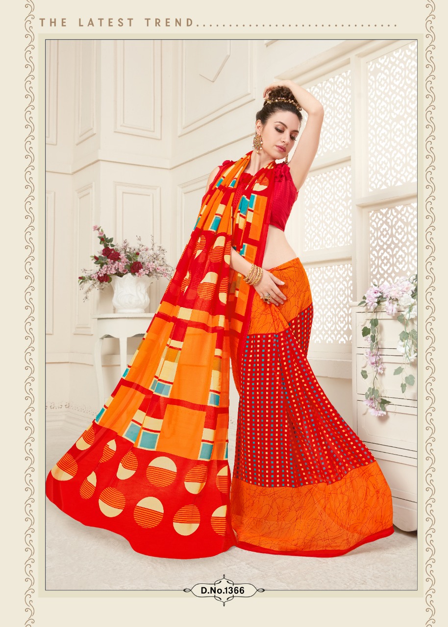 Haytee By Splash Vol 85 Heavy Dani Printed Saree Collection