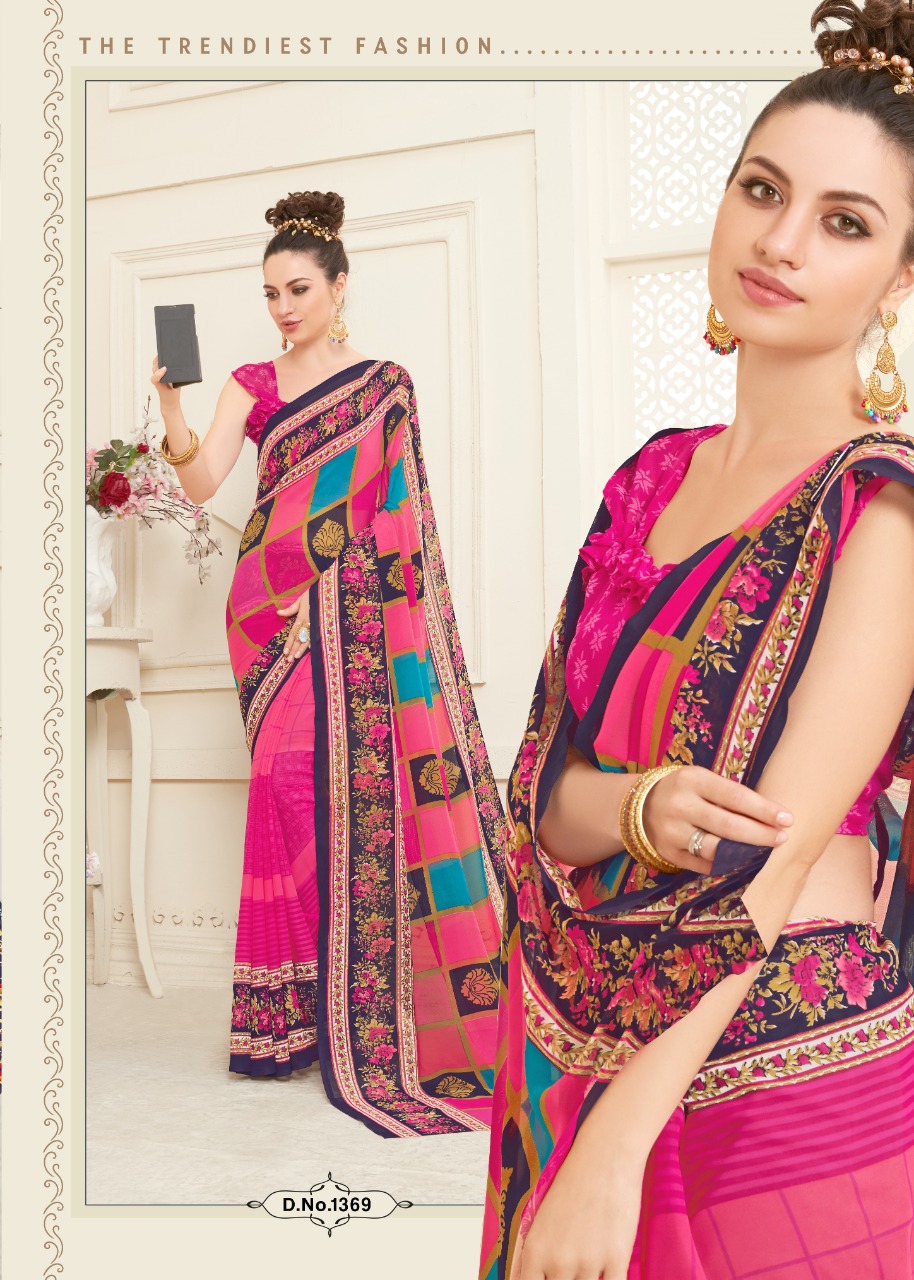 Haytee By Splash Vol 85 Heavy Dani Printed Saree Collection