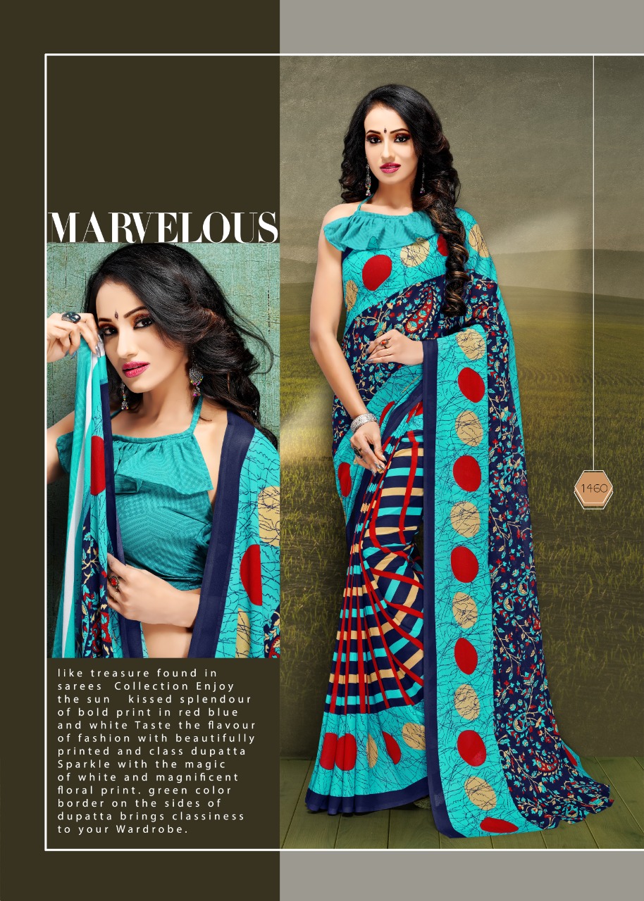 Kodas Present Aishwariya Vol 75 Rennial Printed Sarees Catalogue