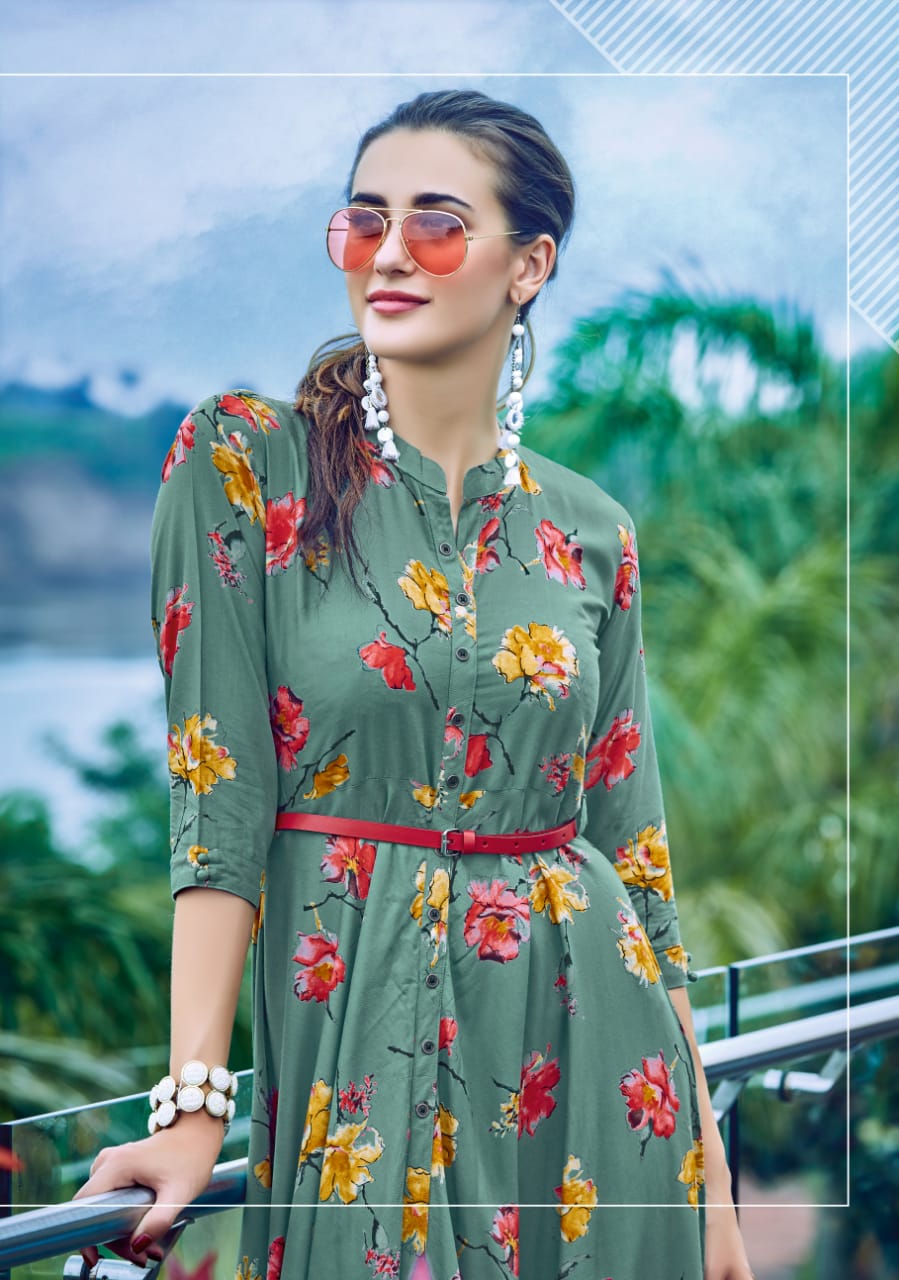 Mittoo Paresent Belt Vol 4 Designers Kurtis Catalogue