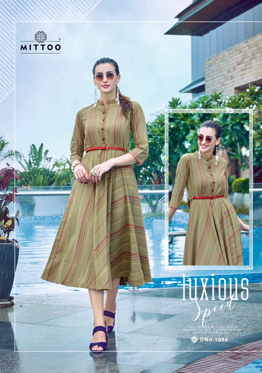 Mittoo Paresent Belt Vol 4 Designers Kurtis Catalogue