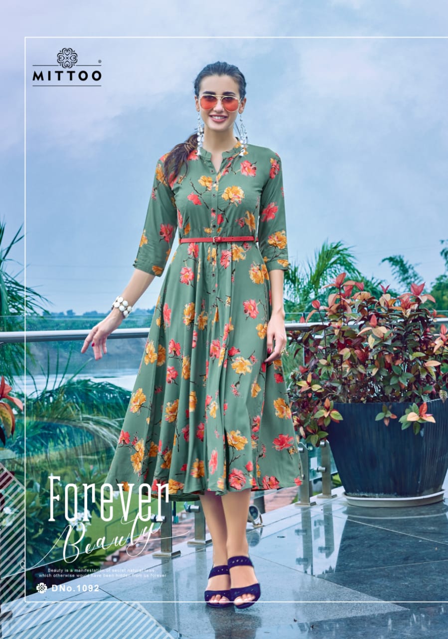 Mittoo Paresent Belt Vol 4 Designers Kurtis Catalogue