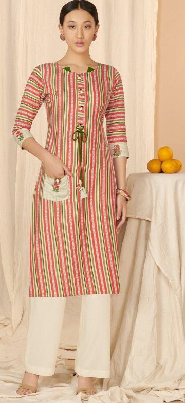 Poonam Present Aaria Casual Wear Kurtis Catalogue