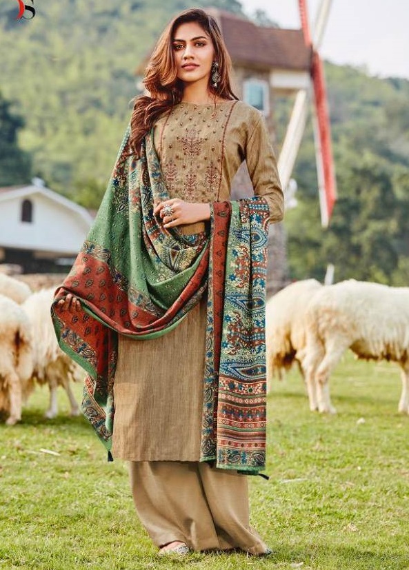 Deepsy Present   Khwab Jam Cotton Designer Dress Materia