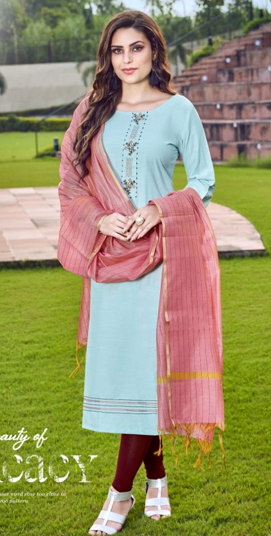 Mittoo By Rasam Kurtis With Dupatta Catalogue.