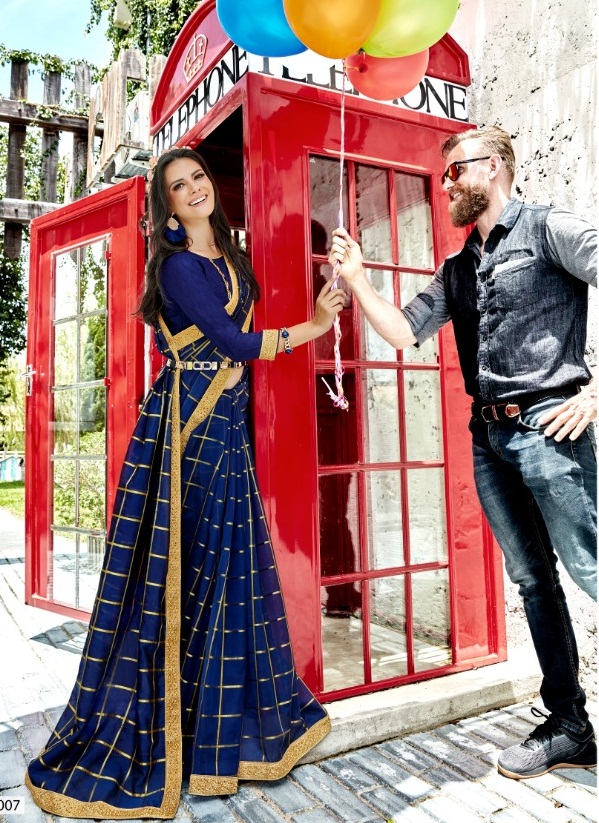 Saroj Present Neerja Party Wear Sarees Catalogue