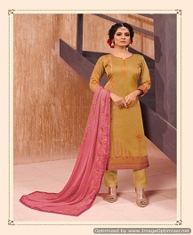 Kalarang Presents Alvira Vol  2 Designer Modal Satin Fancy Embroidered Dress Material