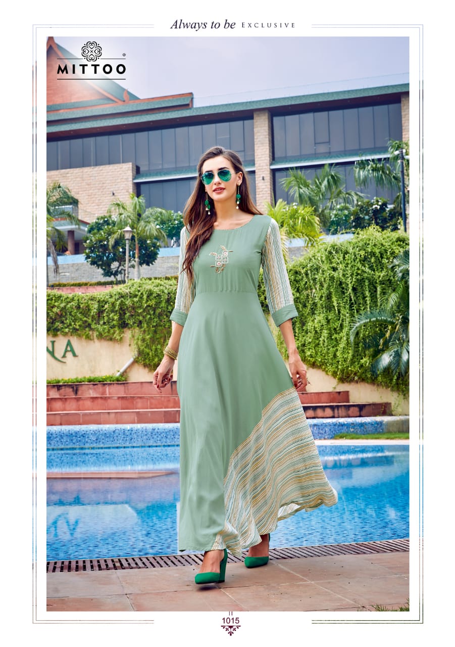 Mittoo Present Leriya Vol 3 Designers Kurtis Catalogue.