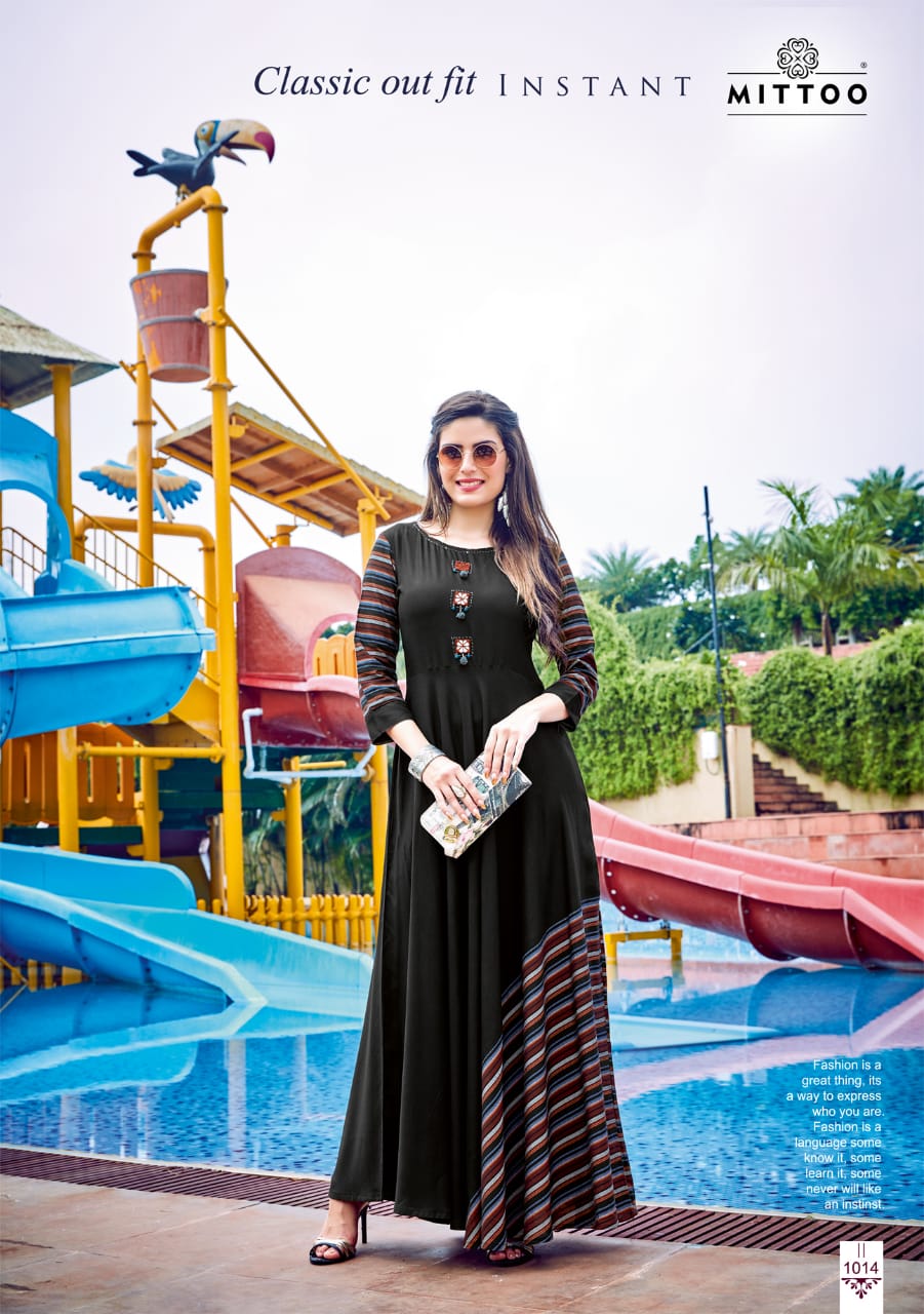 Mittoo Present Leriya Vol 3 Designers Kurtis Catalogue.