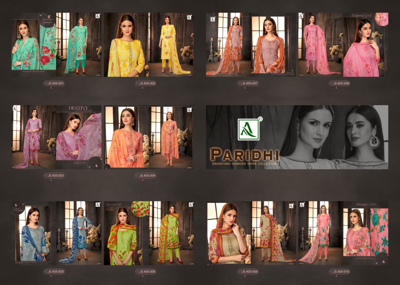 Alok Present Paridhi Dress Material Catalogue