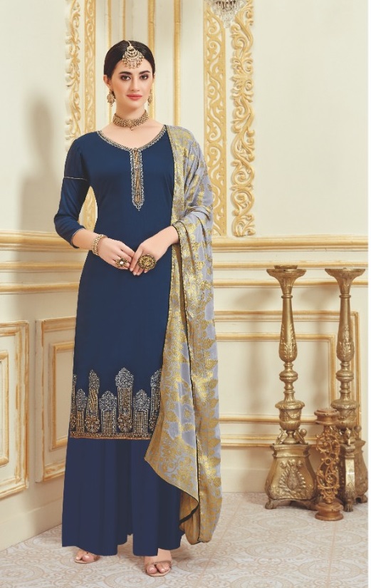 Alok Present Rizvi Party Wear Dress Material Catalogue