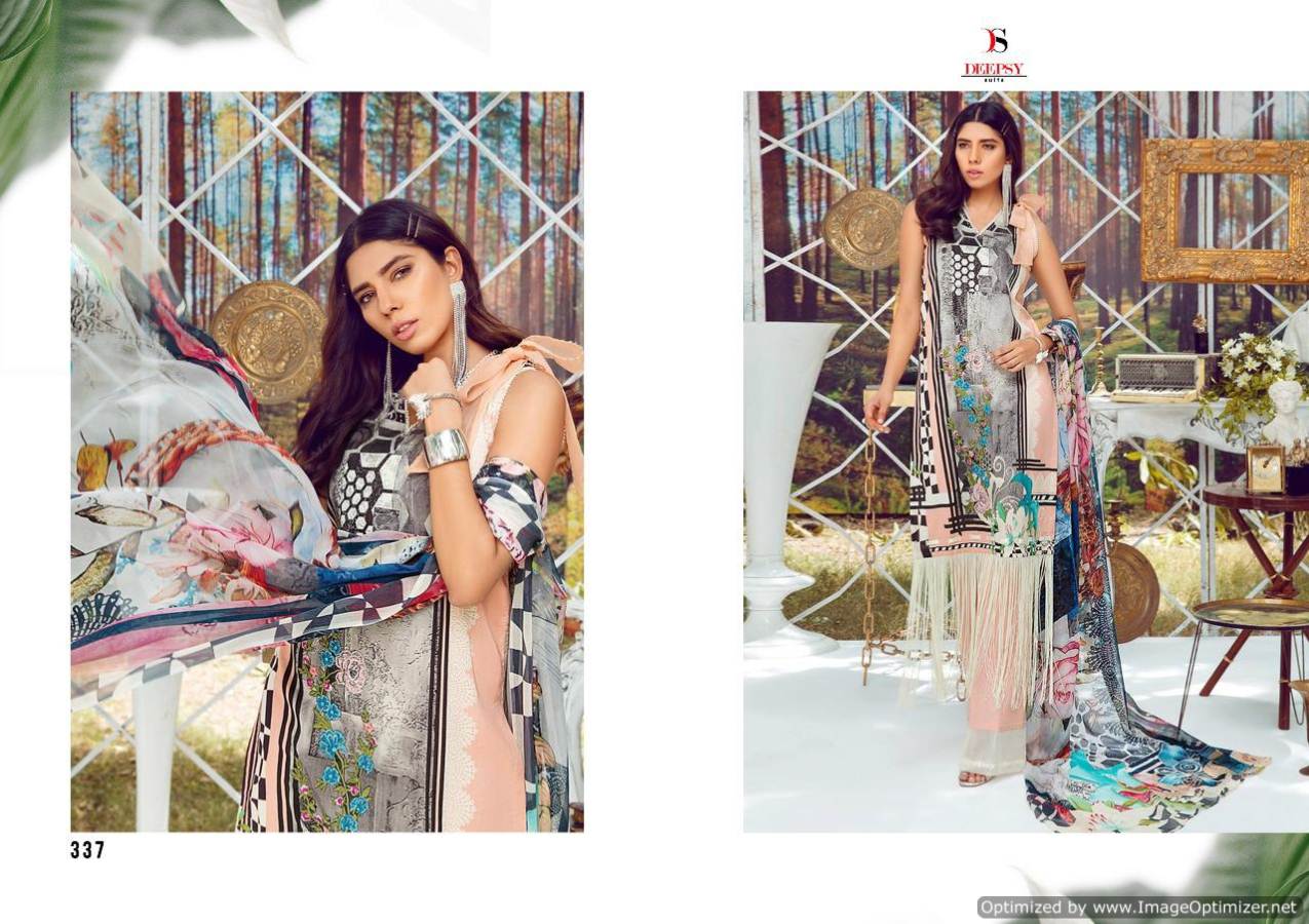 Deepsy  By Firdous 4 Pakistani Suits Discount 4%