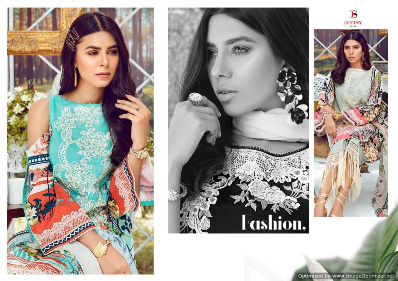 Deepsy  By Firdous 4 Pakistani Suits Discount 4%