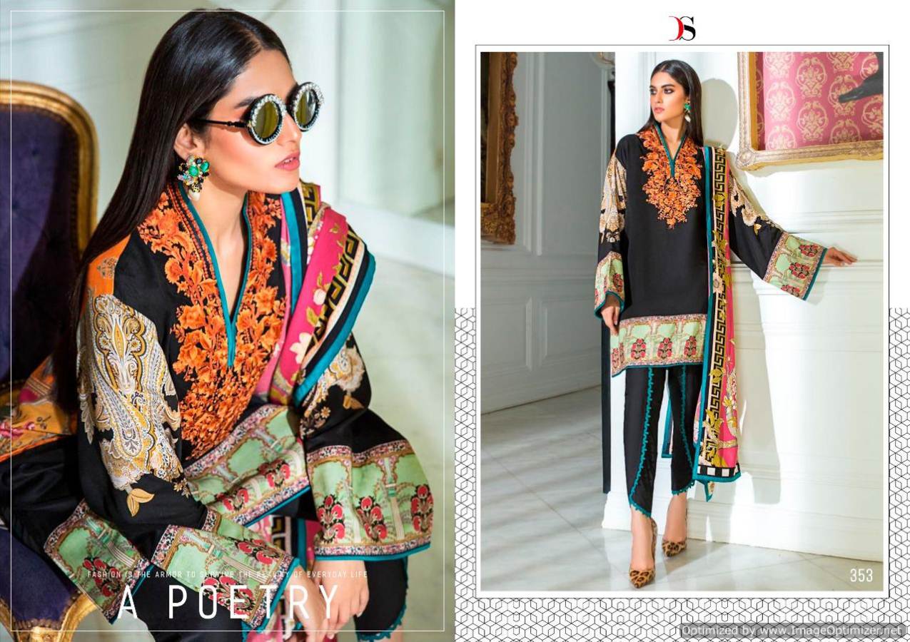 Deepsy By Muzlin Vol 6 Pakistani Salwar Suits Collection.