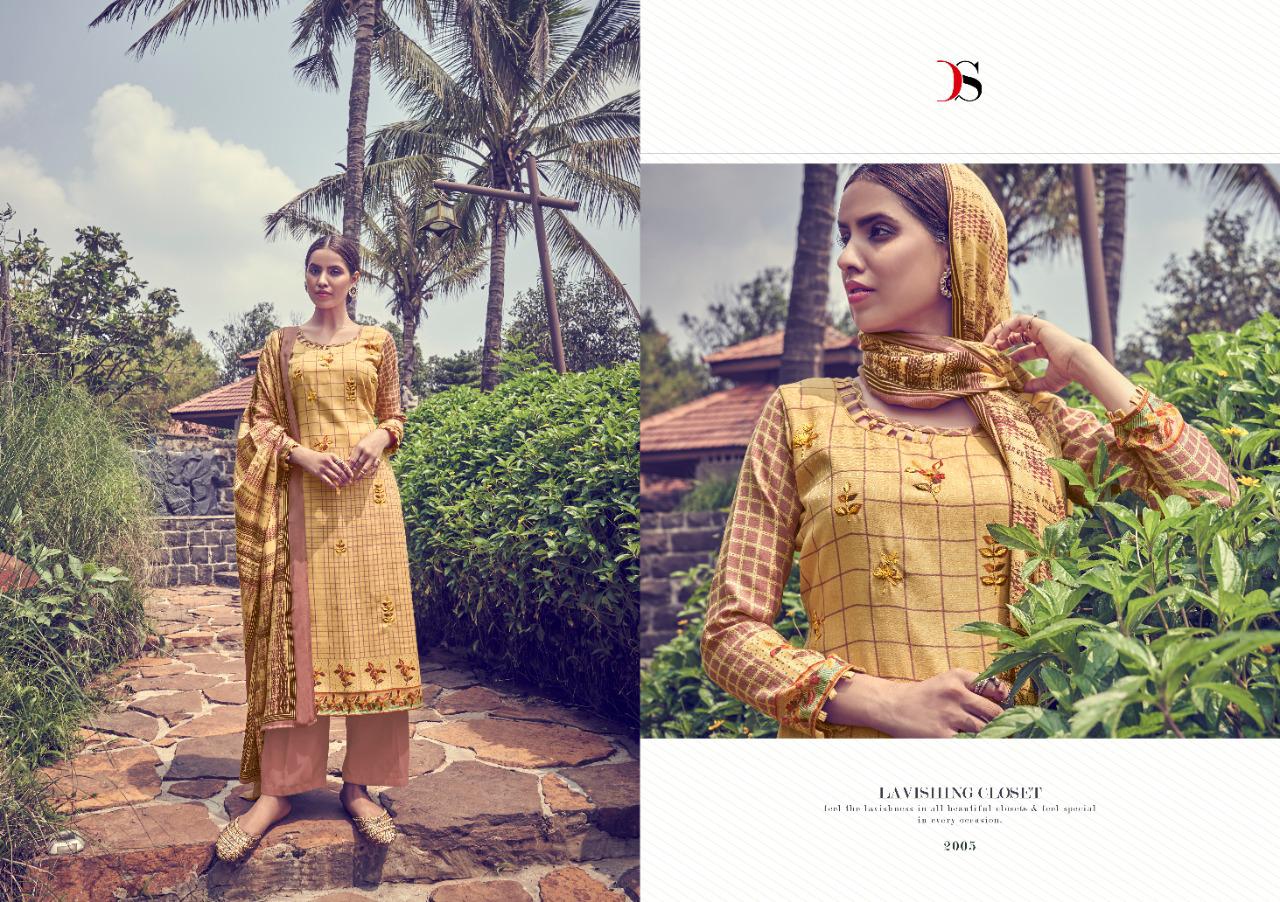 Deepsy Present Carmella Discount 4%  Dress Material Catalogue.