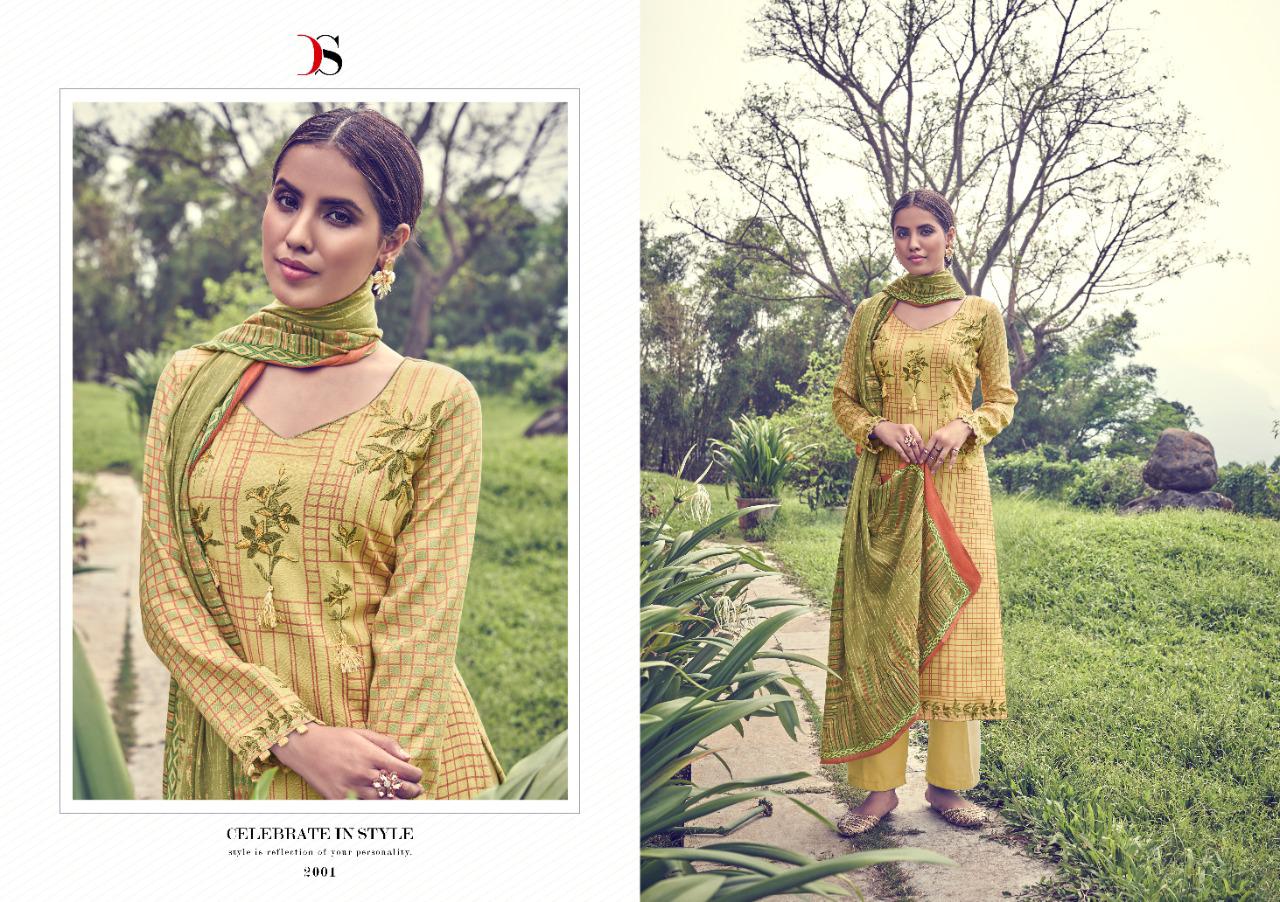 Deepsy Present Carmella Discount 4%  Dress Material Catalogue.
