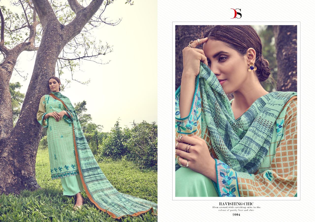 Deepsy Present Carmella Discount 4%  Dress Material Catalogue.