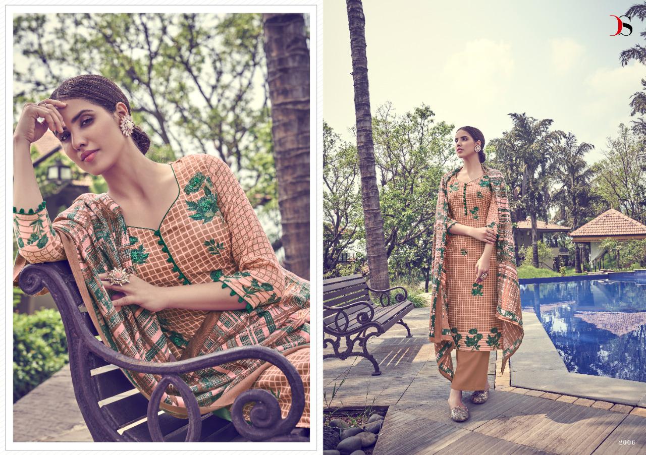 Deepsy Present Carmella Discount 4%  Dress Material Catalogue.