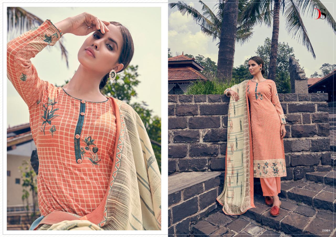 Deepsy Present Carmella Discount 4%  Dress Material Catalogue.