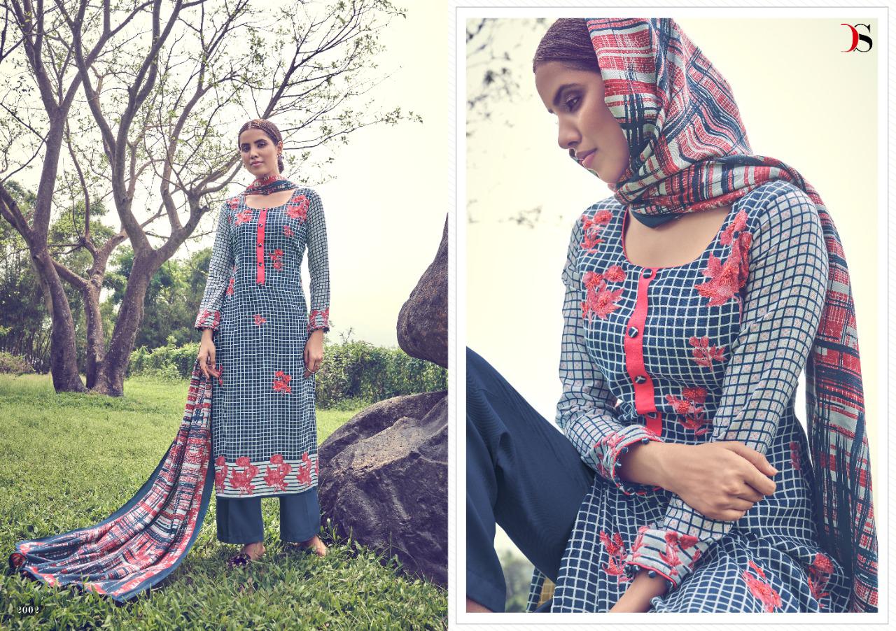 Deepsy Present Carmella Discount 4%  Dress Material Catalogue.