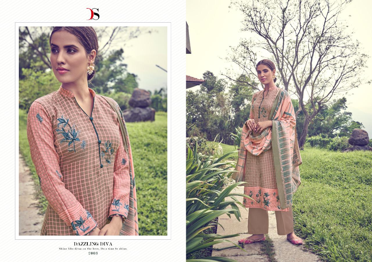 Deepsy Present Carmella Discount 4%  Dress Material Catalogue.