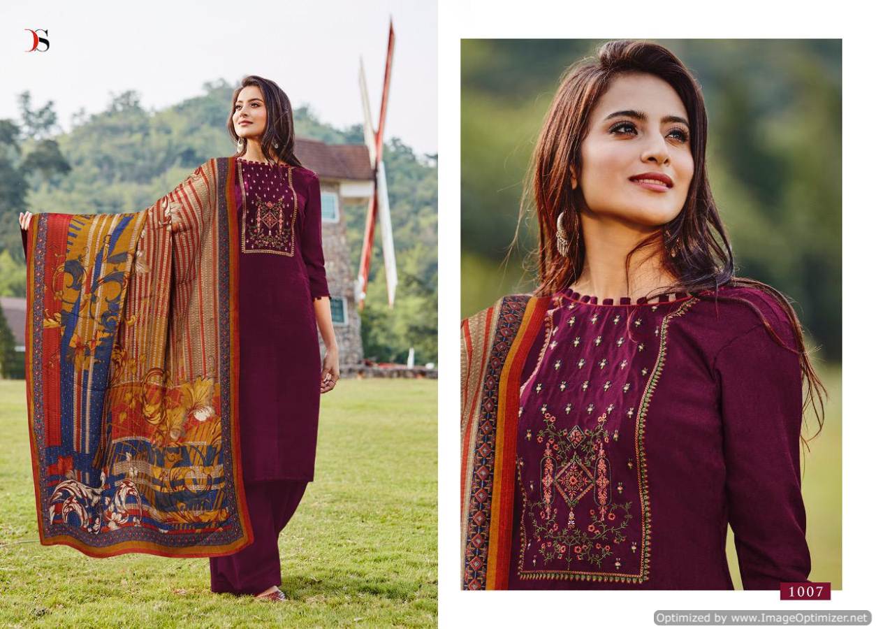 Deepsy Present   Khwab Jam Cotton Designer Dress Materia