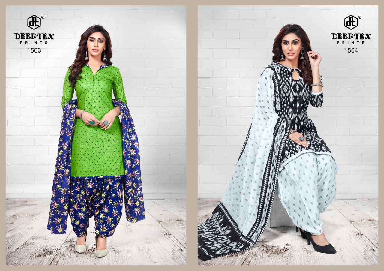 Deeptex By Pichkari Vol 15 Printed Dress Material Catalogue