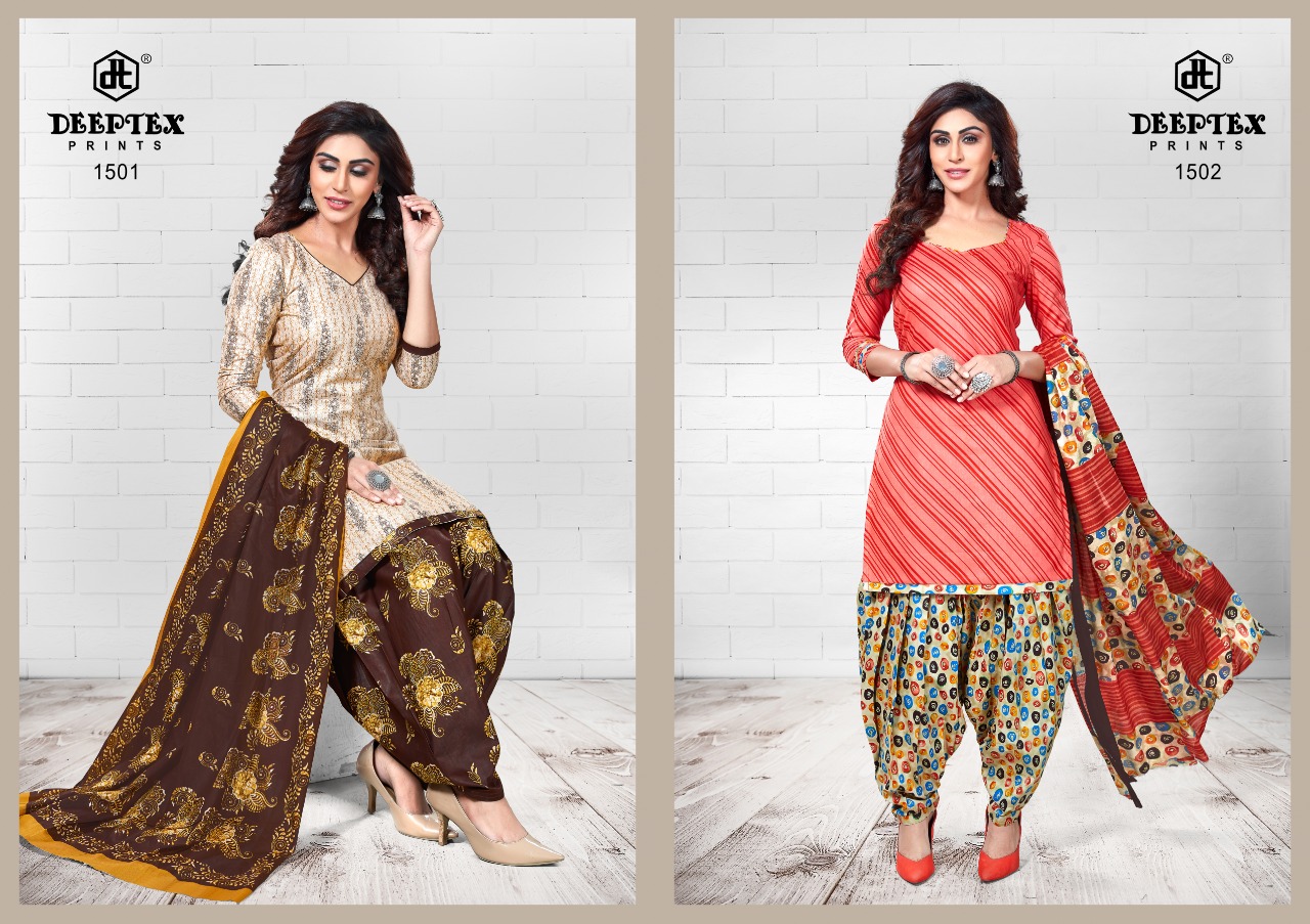 Deeptex By Pichkari Vol 15 Printed Dress Material Catalogue