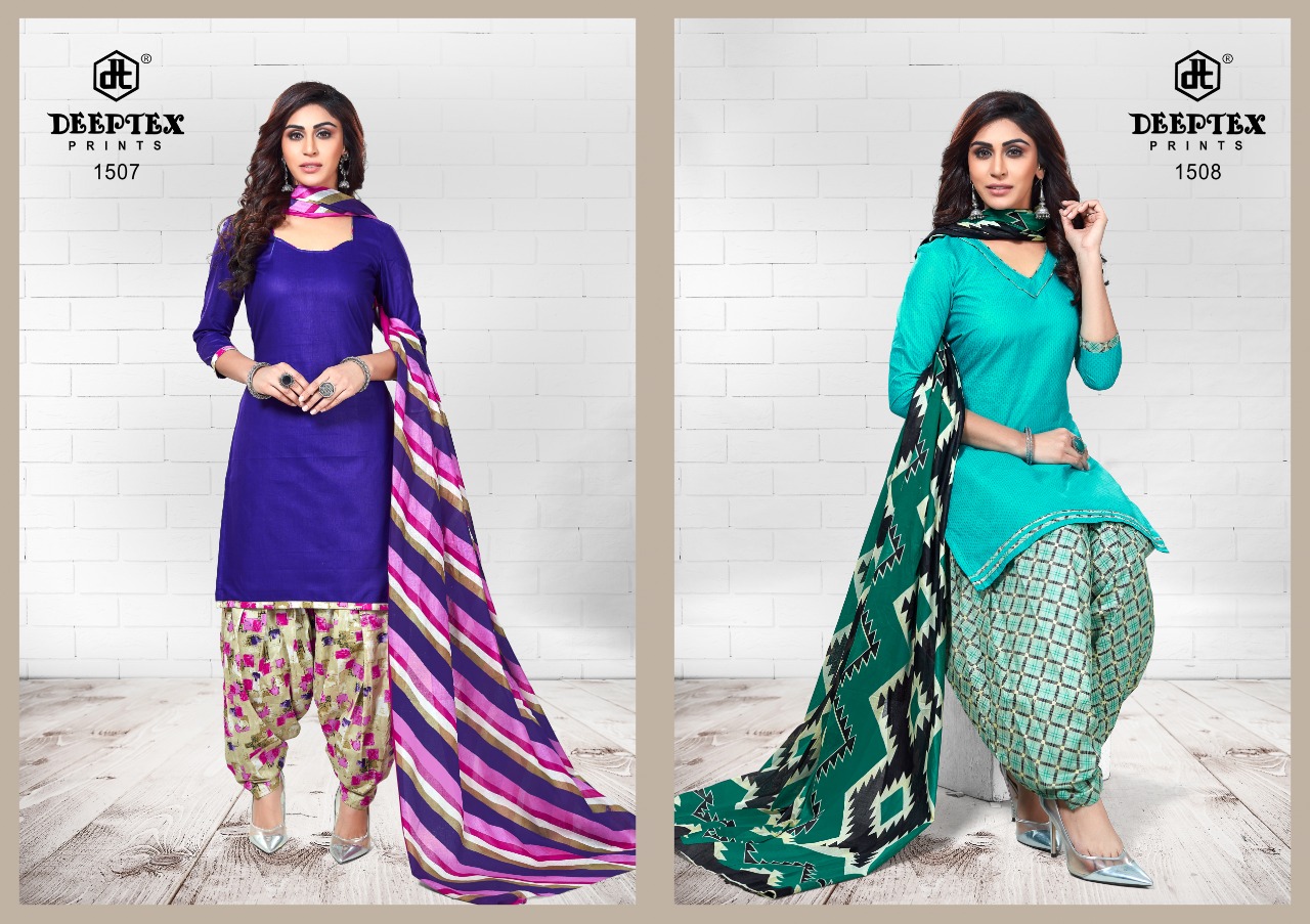 Deeptex By Pichkari Vol 15 Printed Dress Material Catalogue