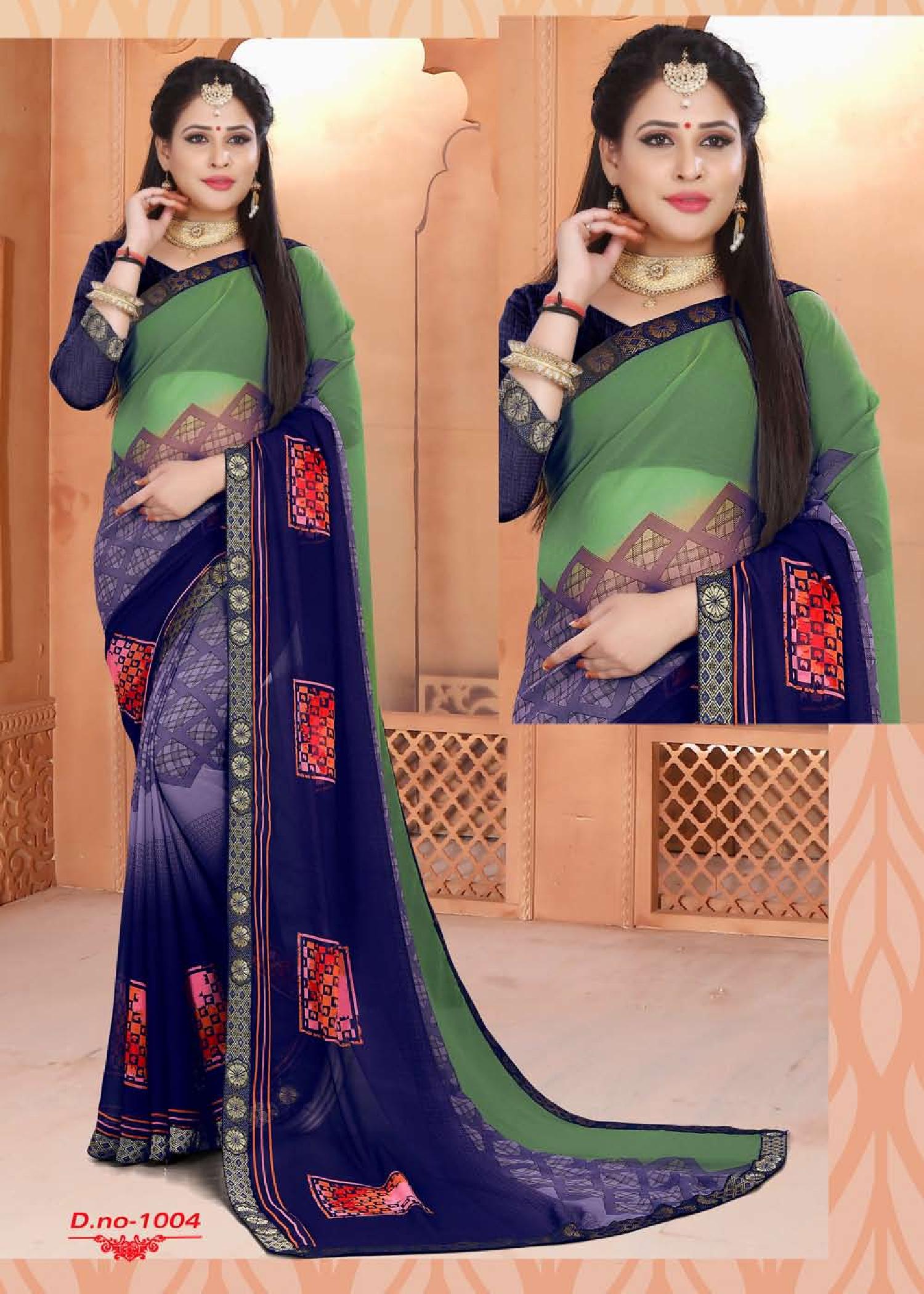 Gouri Vol 1 Weight Less Casual Wear Sarees Catalogue
