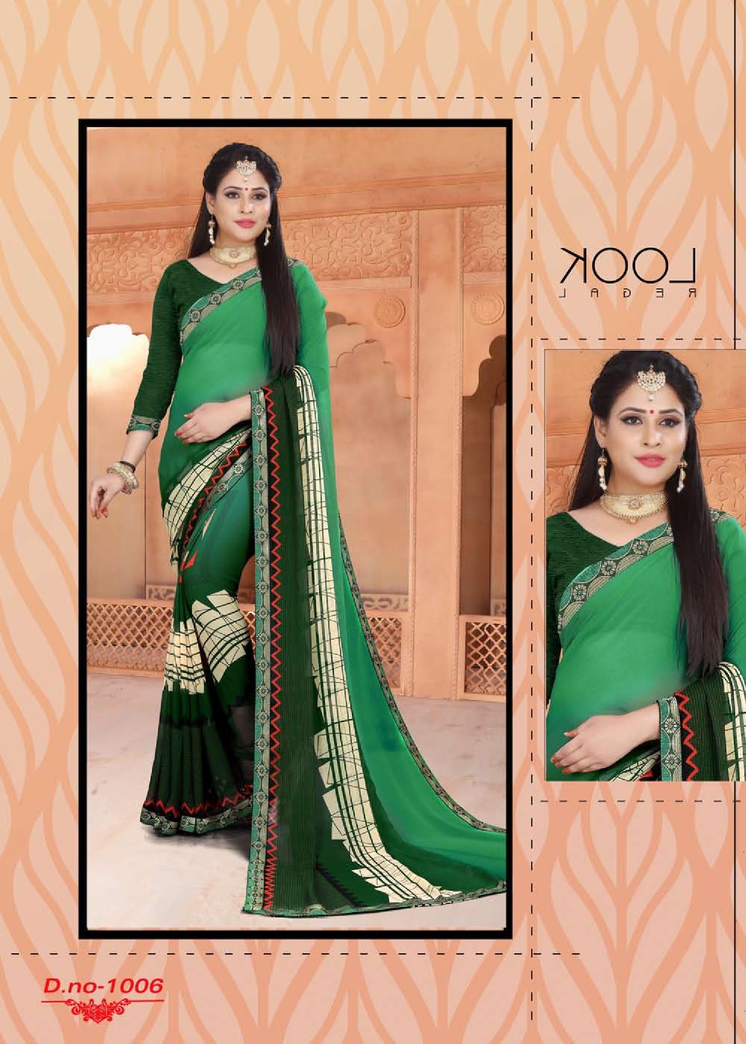 Gouri Vol 1 Weight Less Casual Wear Sarees Catalogue