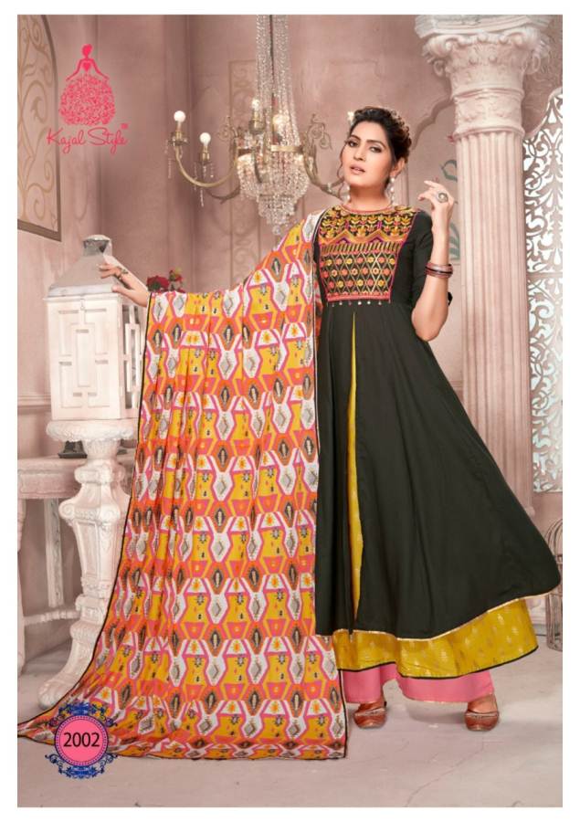Kajal Style  By  Gulzar Vol 2 Ready Made Wear
