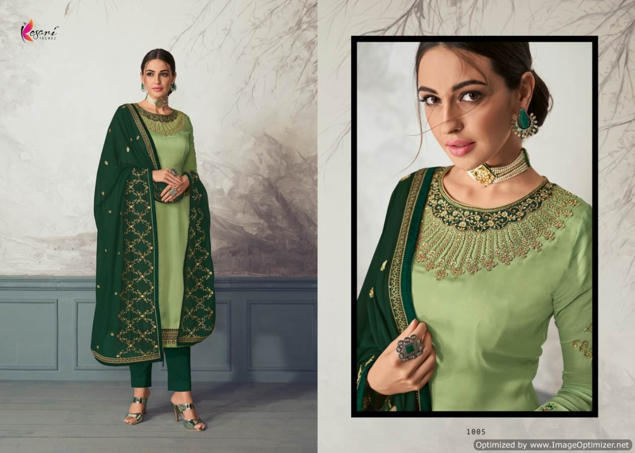 Kesari By Gulbag Vol 1 Embroidered Salwar Suits Catalogue