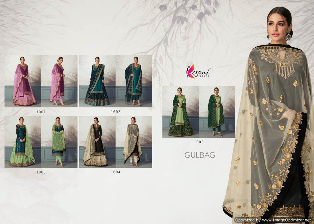 Kesari By Gulbag Vol 1 Embroidered Salwar Suits Catalogue
